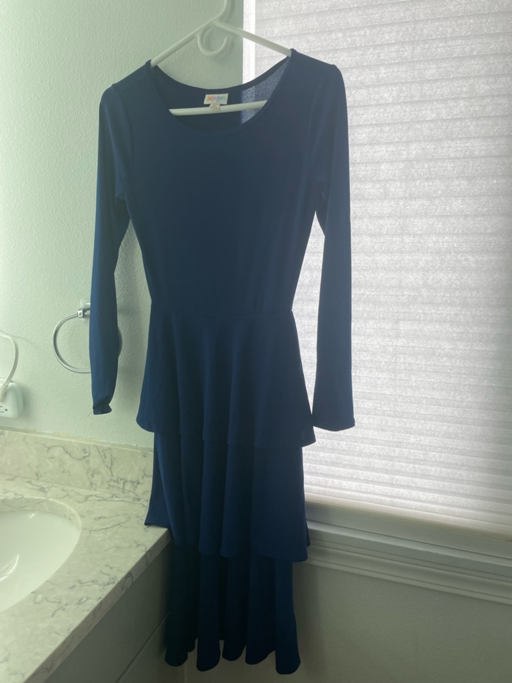 LuLaRoe Navy Blue Top - XS